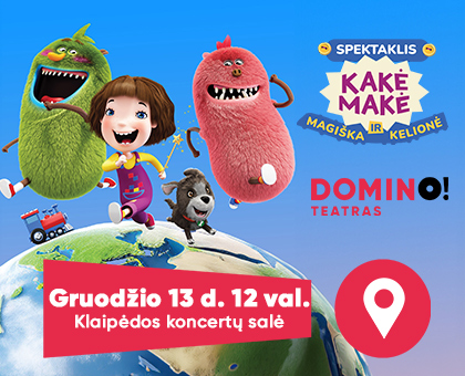 SPEKTAKLIS VAIKAMS | Kakė Makė ir magiška kelionė