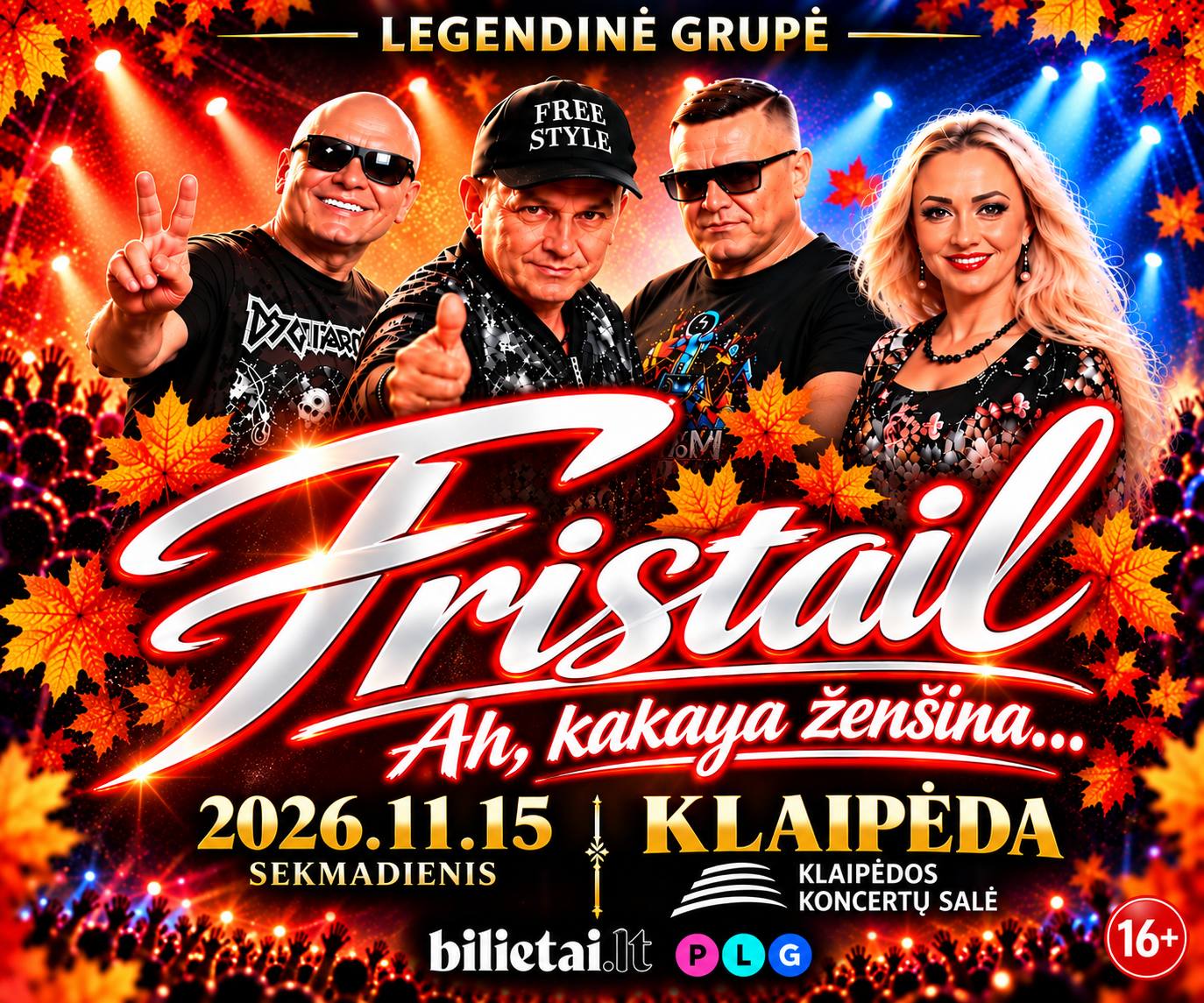 KONCERTAS | Legendinė ukrainiečių grupė Fristail