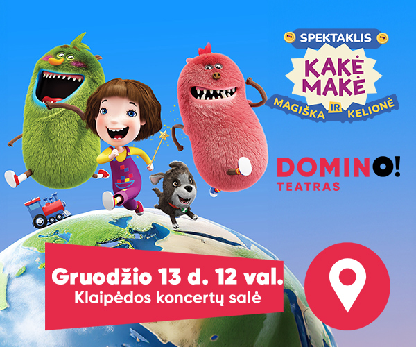SPEKTAKLIS VAIKAMS | Kakė Makė ir magiška kelionė